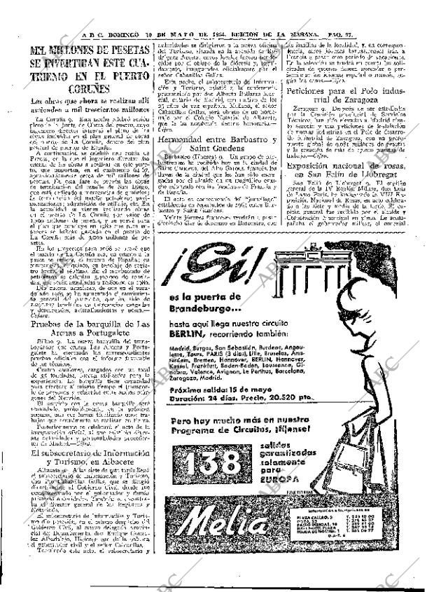 ABC MADRID 10-05-1964 página 97