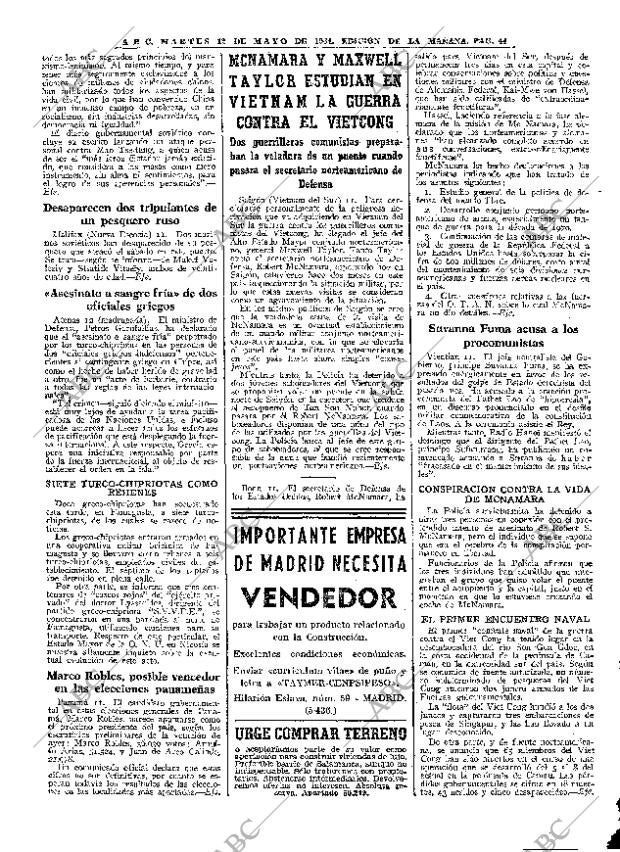 ABC MADRID 12-05-1964 página 44