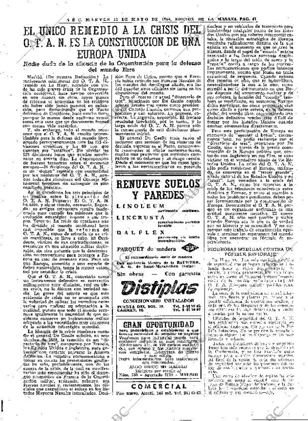 ABC MADRID 12-05-1964 página 47