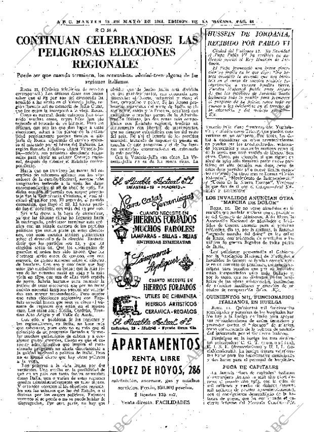 ABC MADRID 12-05-1964 página 48