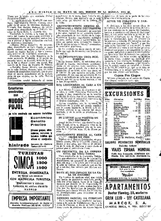 ABC MADRID 12-05-1964 página 62