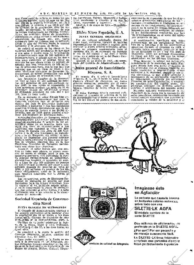 ABC MADRID 12-05-1964 página 71
