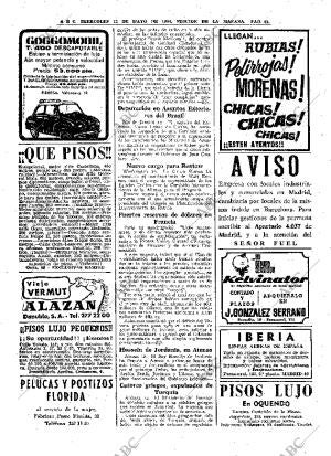 ABC MADRID 13-05-1964 página 62