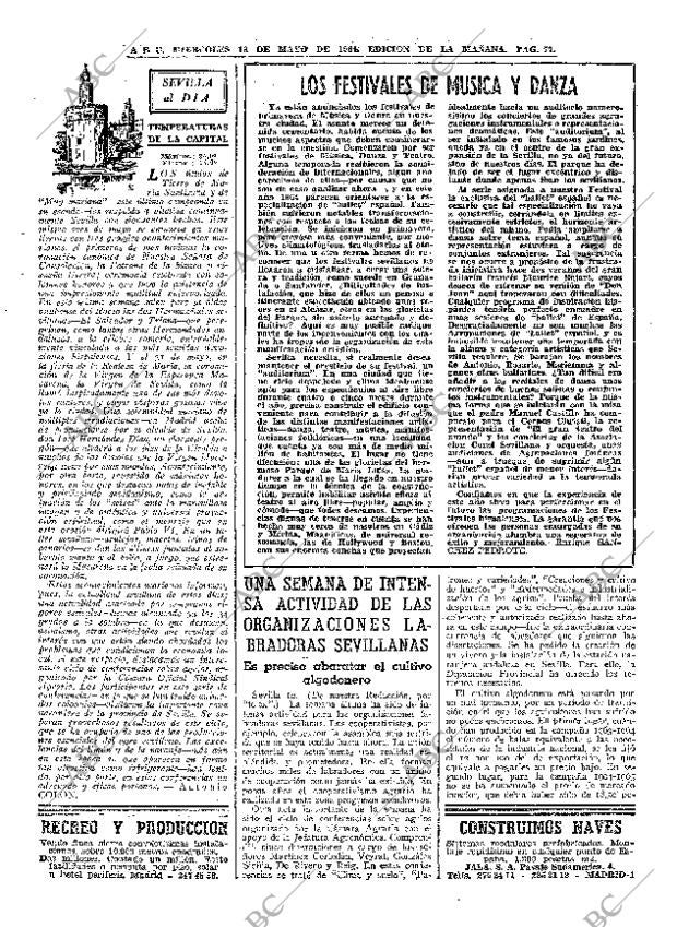 ABC MADRID 13-05-1964 página 77