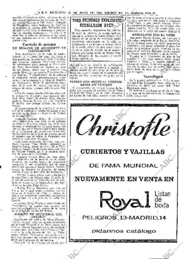 ABC MADRID 13-05-1964 página 81