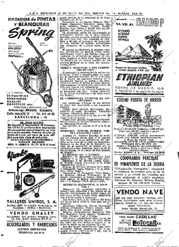ABC MADRID 13-05-1964 página 88