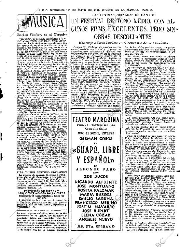 ABC MADRID 13-05-1964 página 93