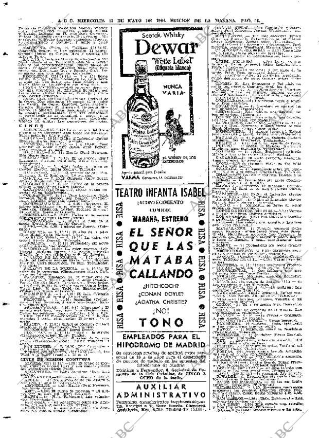 ABC MADRID 13-05-1964 página 96