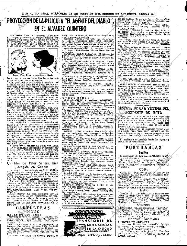 ABC SEVILLA 13-05-1964 página 56
