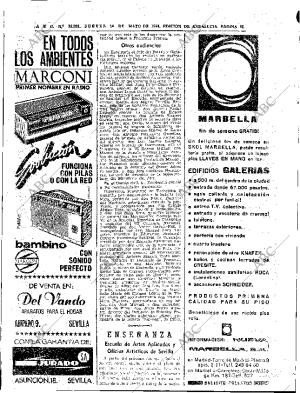 ABC SEVILLA 14-05-1964 página 38