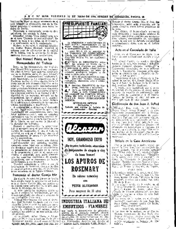 ABC SEVILLA 15-05-1964 página 40