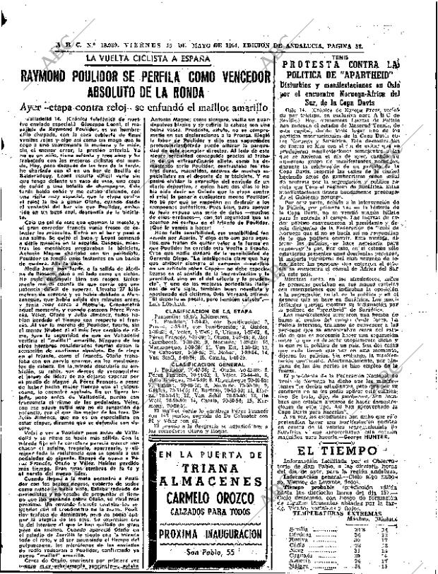 ABC SEVILLA 15-05-1964 página 57