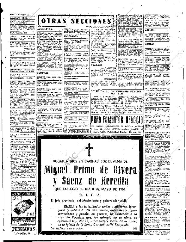 ABC SEVILLA 15-05-1964 página 61