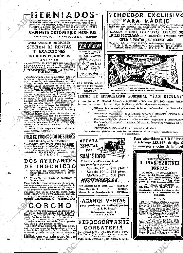 ABC MADRID 19-05-1964 página 108