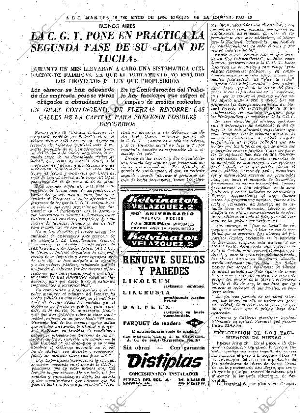 ABC MADRID 19-05-1964 página 49