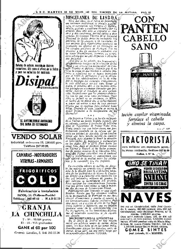 ABC MADRID 19-05-1964 página 56