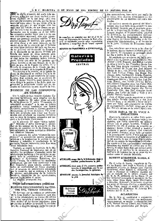ABC MADRID 19-05-1964 página 60