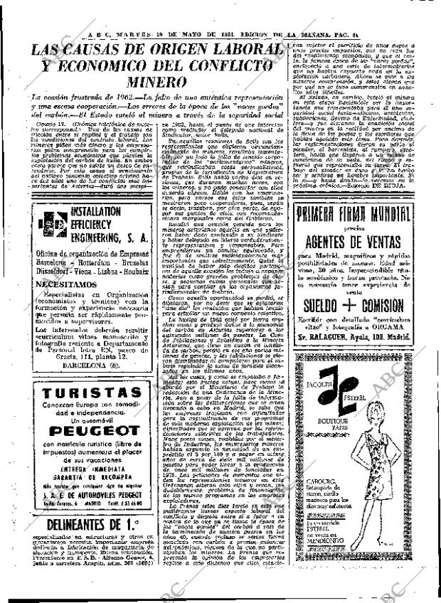 ABC MADRID 19-05-1964 página 64