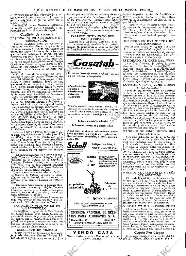 ABC MADRID 19-05-1964 página 69