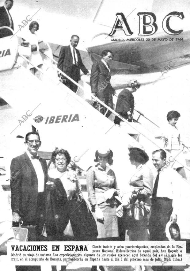ABC MADRID 20-05-1964 página 1