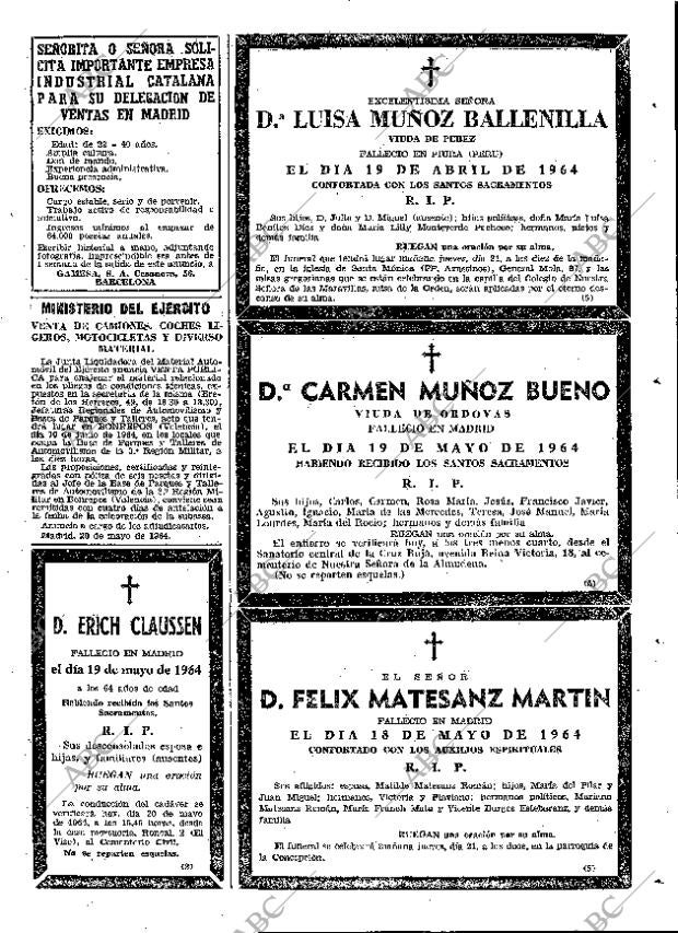 ABC MADRID 20-05-1964 página 107