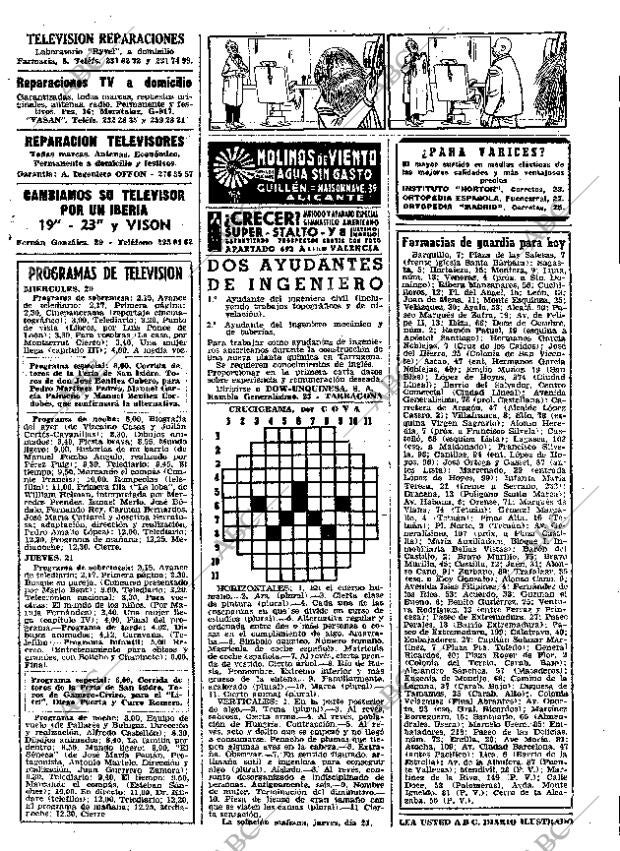 ABC MADRID 20-05-1964 página 111