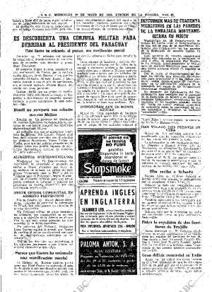 ABC MADRID 20-05-1964 página 62