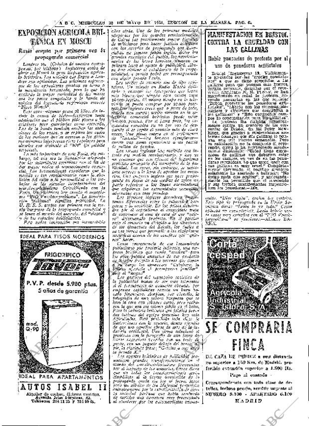 ABC MADRID 20-05-1964 página 63