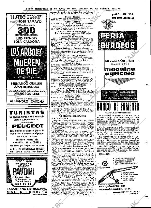 ABC MADRID 20-05-1964 página 95