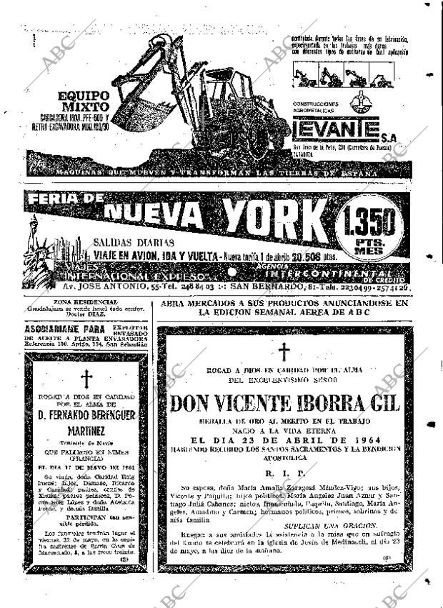 ABC MADRID 21-05-1964 página 109