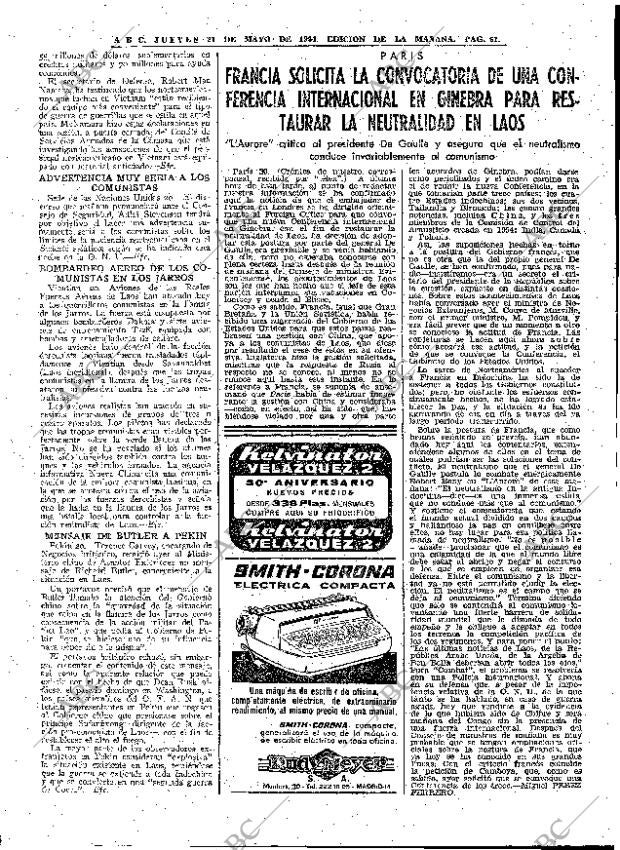 ABC MADRID 21-05-1964 página 61