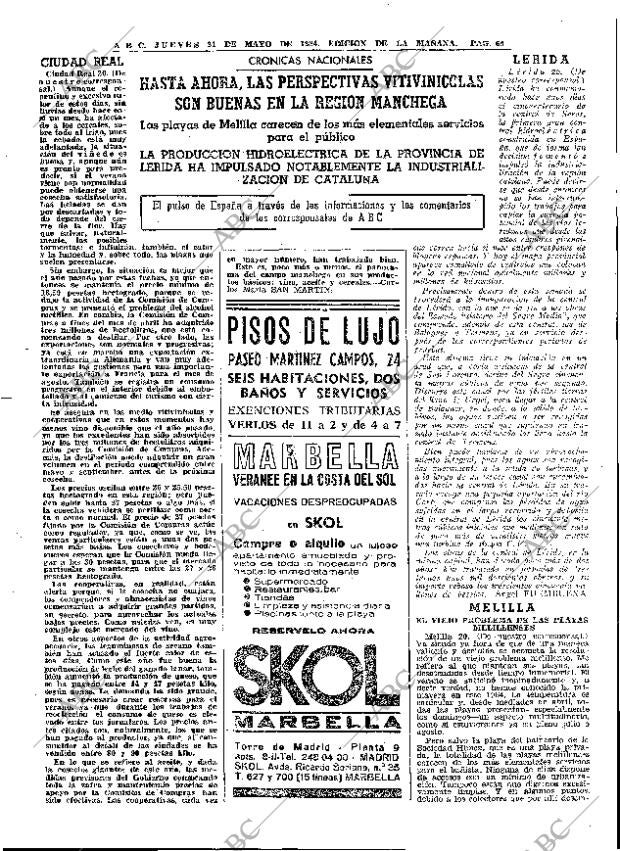 ABC MADRID 21-05-1964 página 69