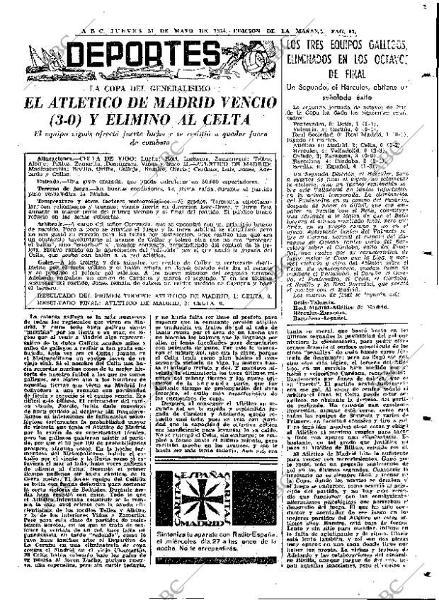 ABC MADRID 21-05-1964 página 87