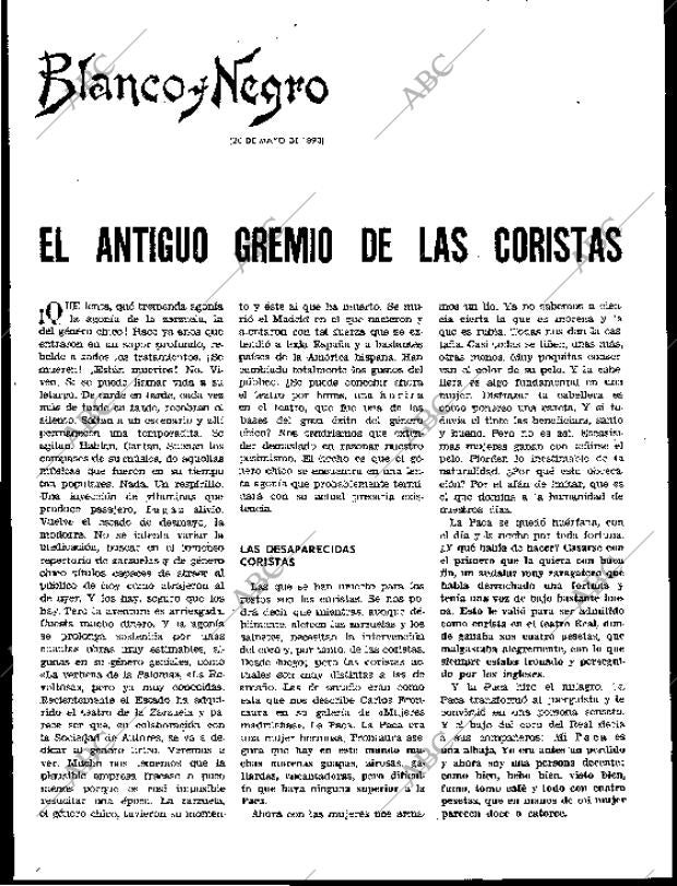 BLANCO Y NEGRO MADRID 23-05-1964 página 100