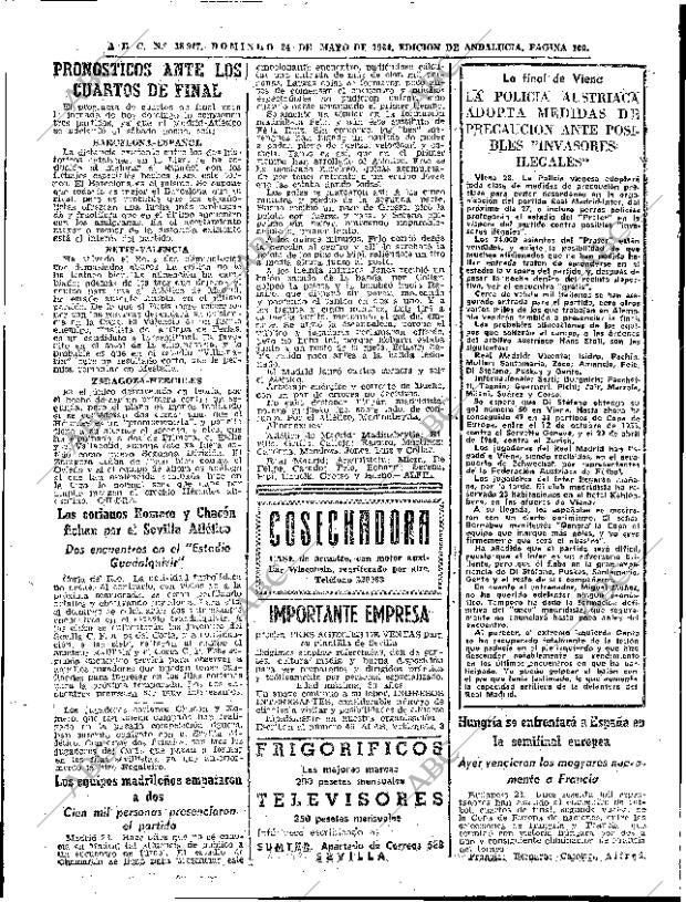 ABC SEVILLA 24-05-1964 página 100