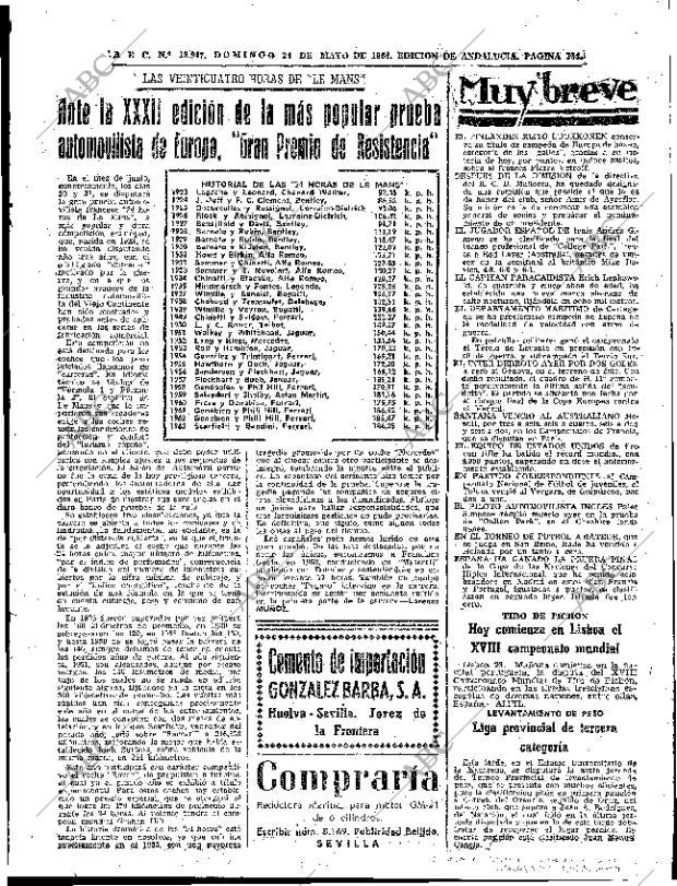 ABC SEVILLA 24-05-1964 página 103