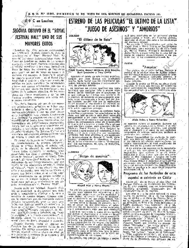 ABC SEVILLA 24-05-1964 página 105