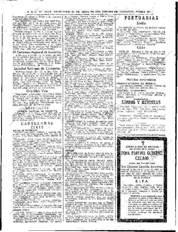 ABC SEVILLA 24-05-1964 página 106