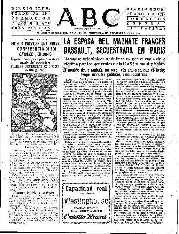 ABC SEVILLA 24-05-1964 página 63