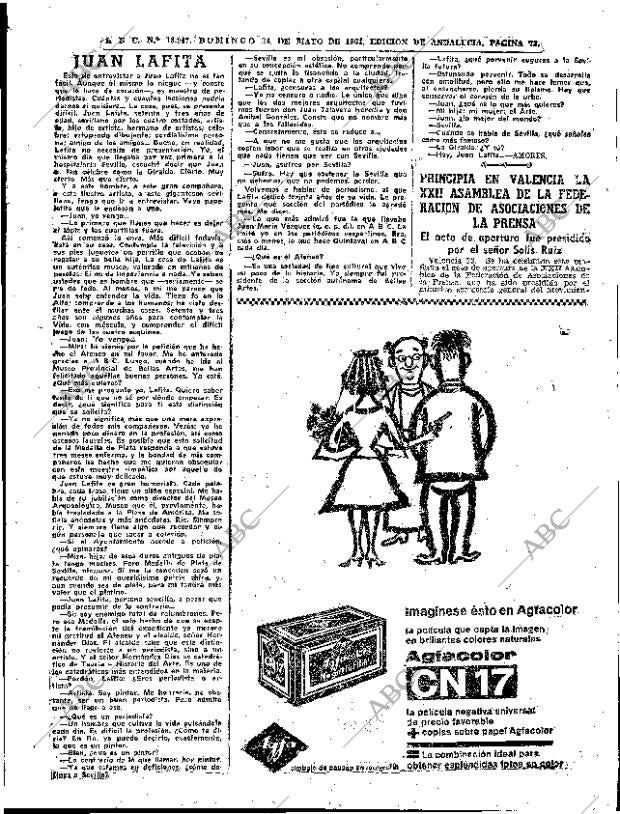 ABC SEVILLA 24-05-1964 página 73
