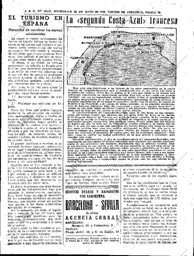 ABC SEVILLA 24-05-1964 página 75