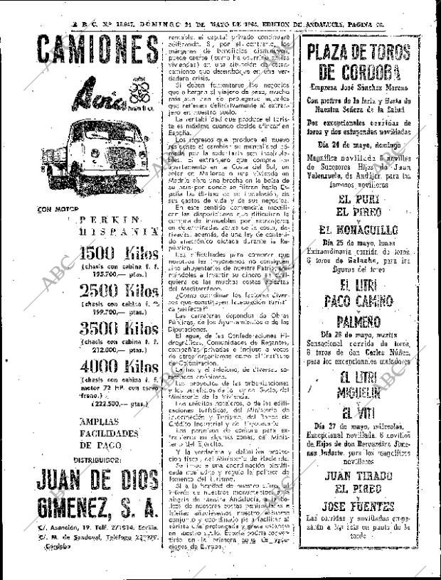 ABC SEVILLA 24-05-1964 página 76