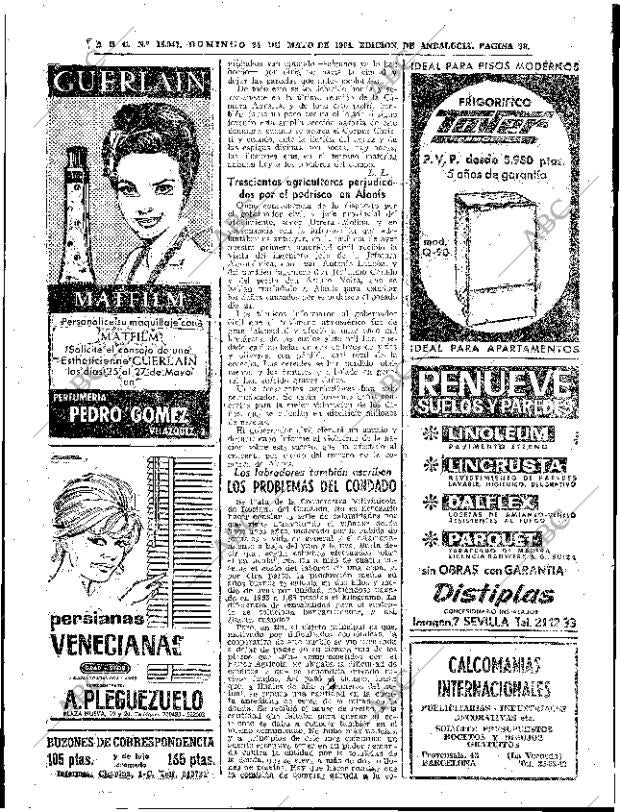 ABC SEVILLA 24-05-1964 página 78
