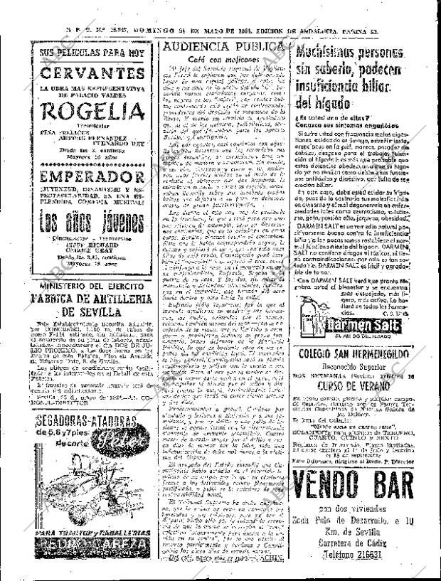 ABC SEVILLA 24-05-1964 página 82