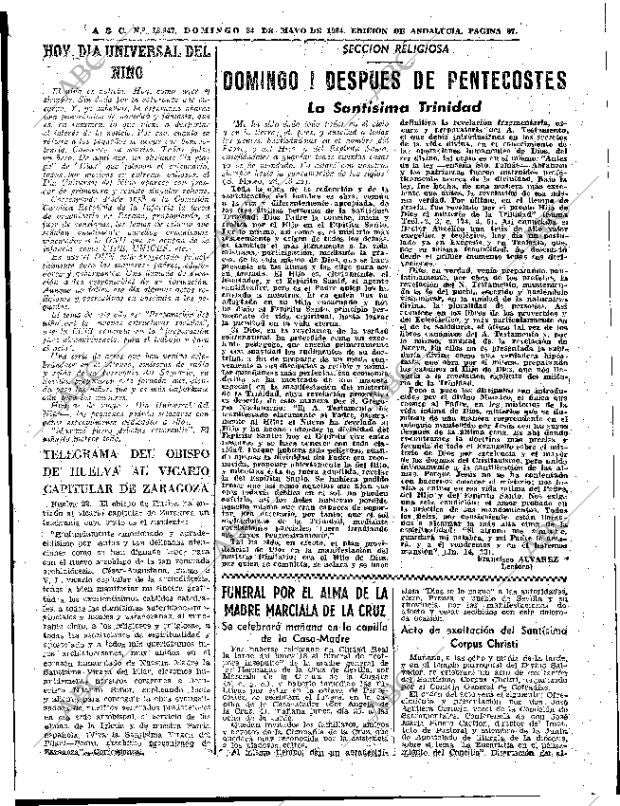 ABC SEVILLA 24-05-1964 página 87