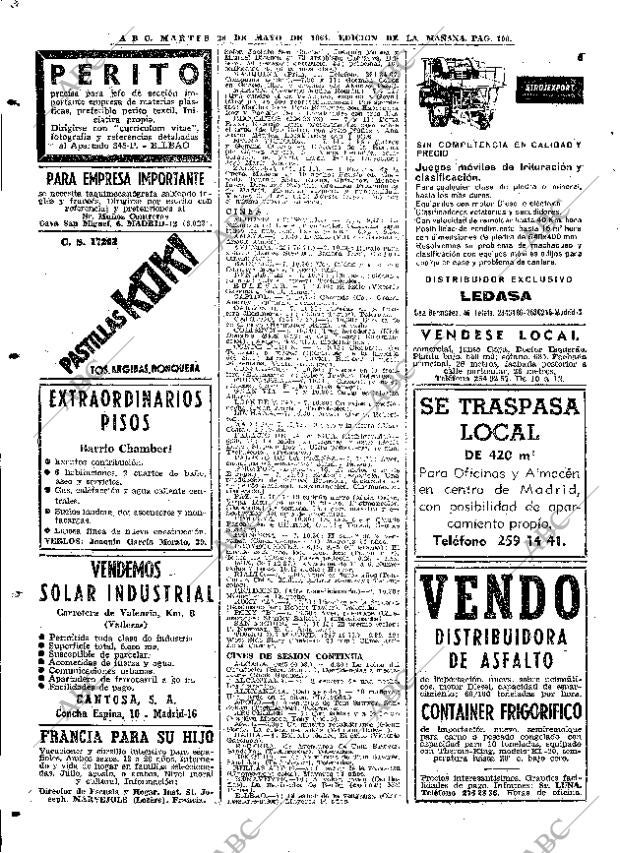 ABC MADRID 26-05-1964 página 100