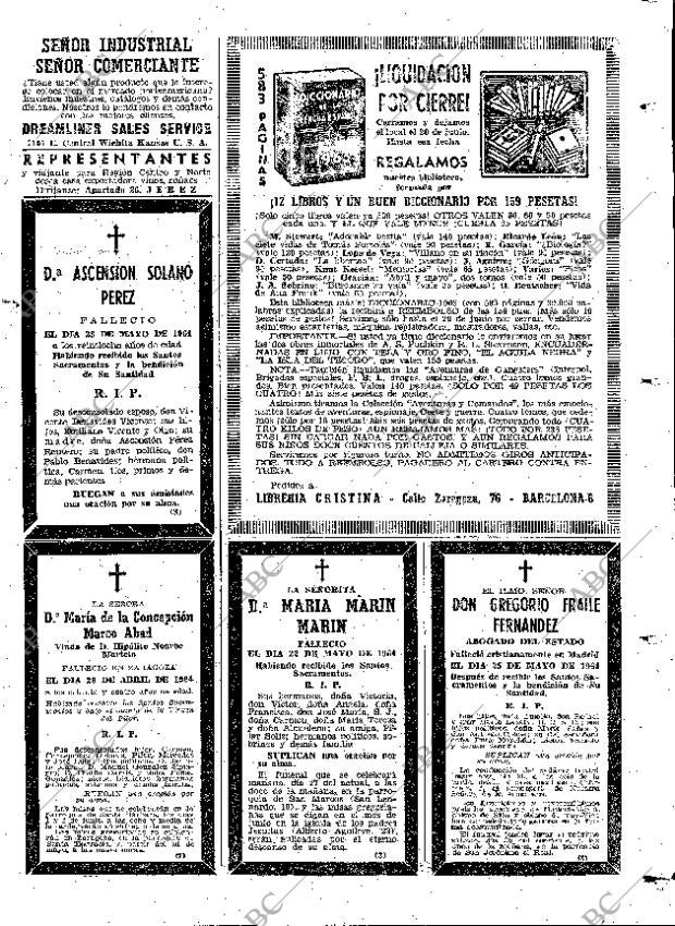 ABC MADRID 26-05-1964 página 117