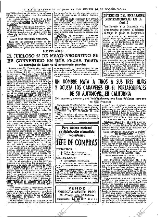 ABC MADRID 26-05-1964 página 58