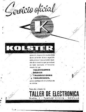 ABC SEVILLA 26-05-1964 página 15