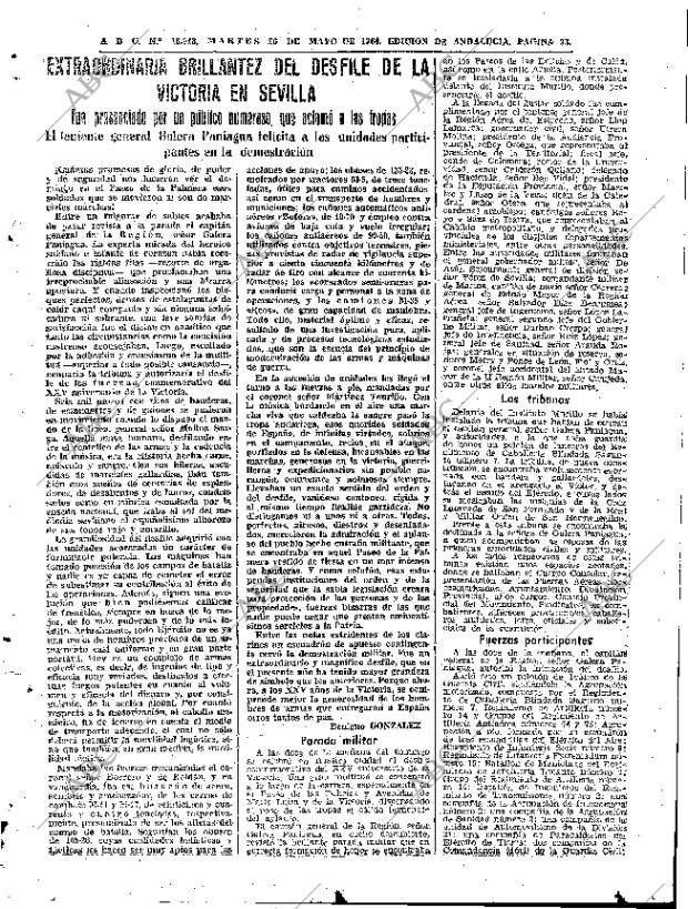ABC SEVILLA 26-05-1964 página 33